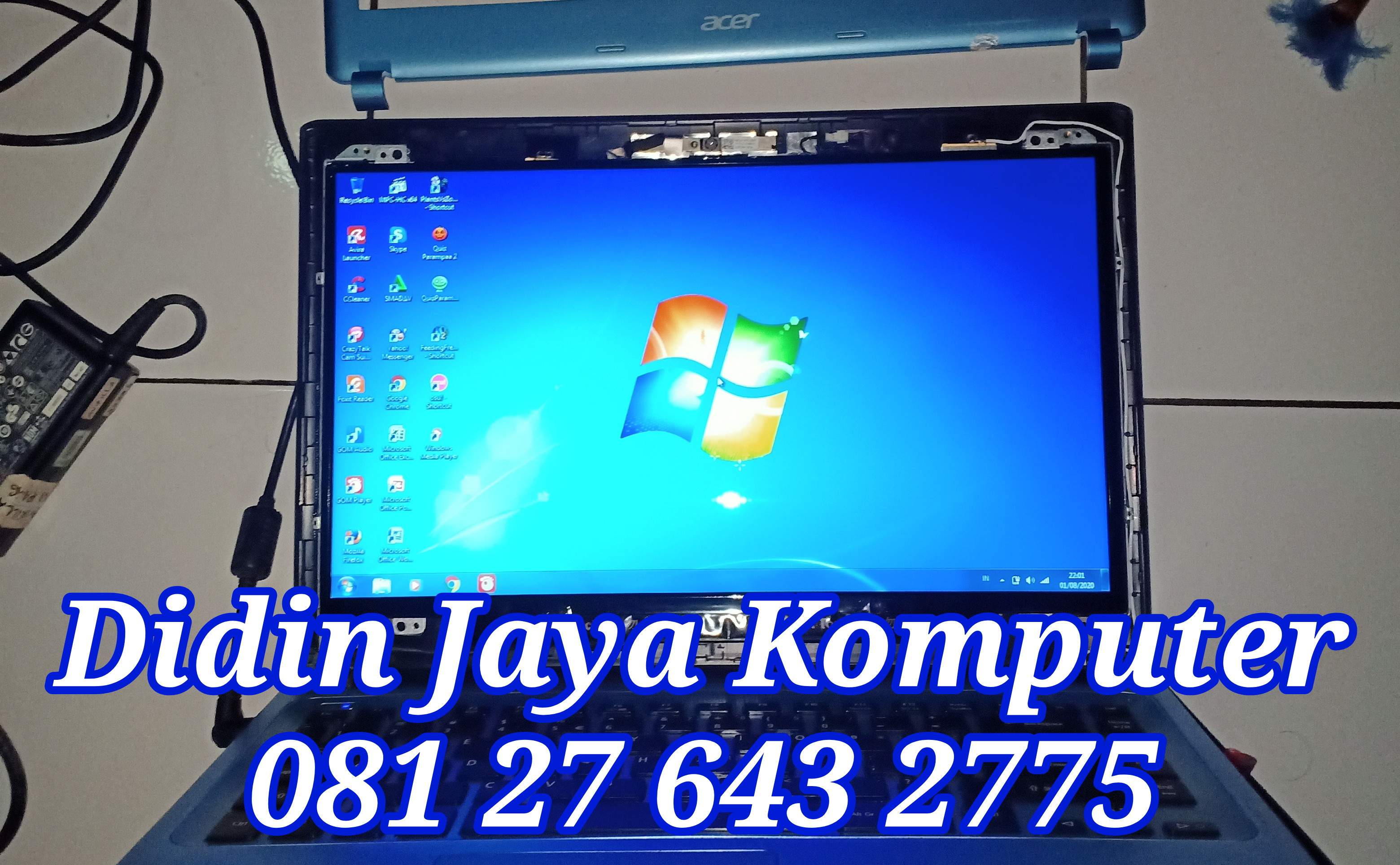 Pengerjaan layar laptop menggunakan kualitas terbaik dengan layar yang berkualitas tinggi membuat layar menjadi lebih awet.