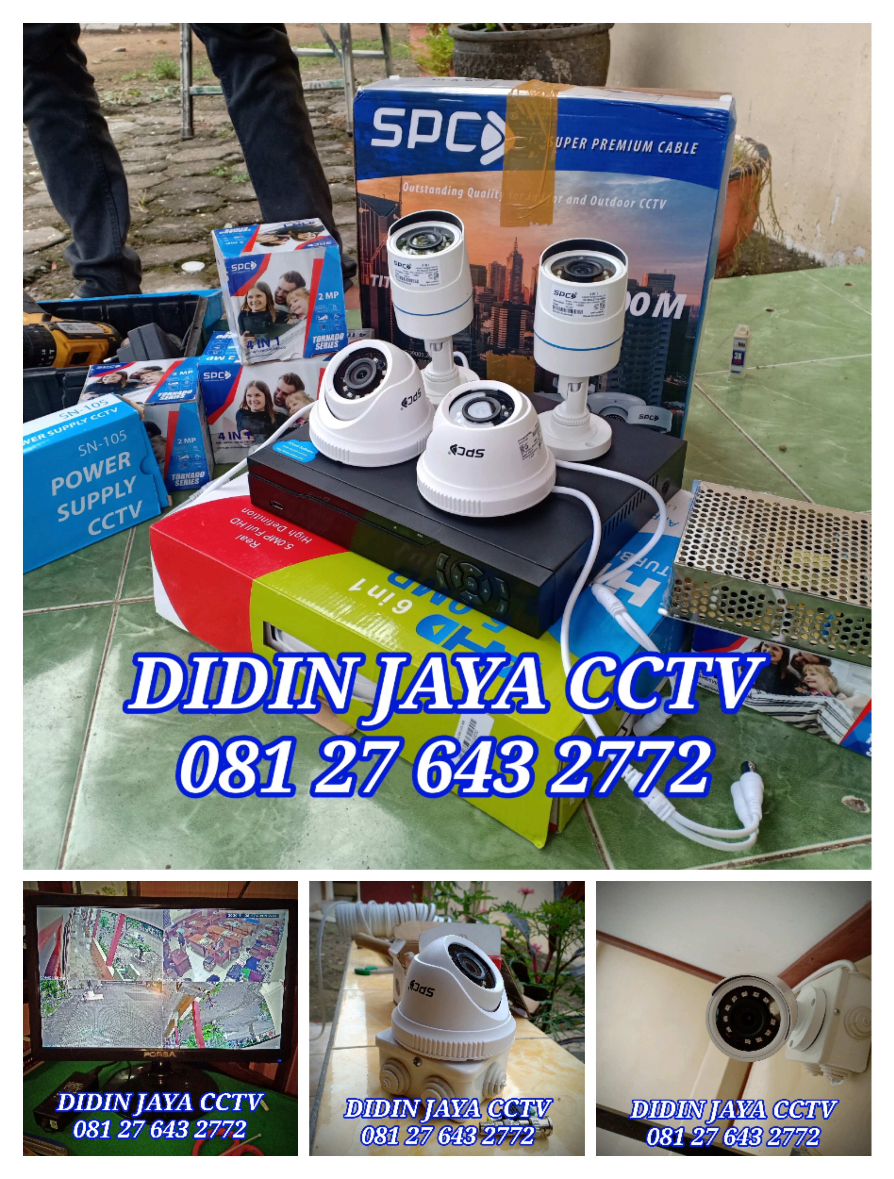 <p>Paket pemasangan cctv 4 kamera dengan harga murah dan terjangkau. Memberikan tempat yang anda miliki menjadi lebih baik dan lebih berguna. Tempat yang anda miliki akan menjadi lebih aman dan terjaga dengan adanya produk dari cctv yang kami miliki. Sehingga memberikan keamanan yang terbaik untuk tempat anda.</p><p>Lokasi : Loceret Nganjuk, pemasangan paket 4 kamera.</p>