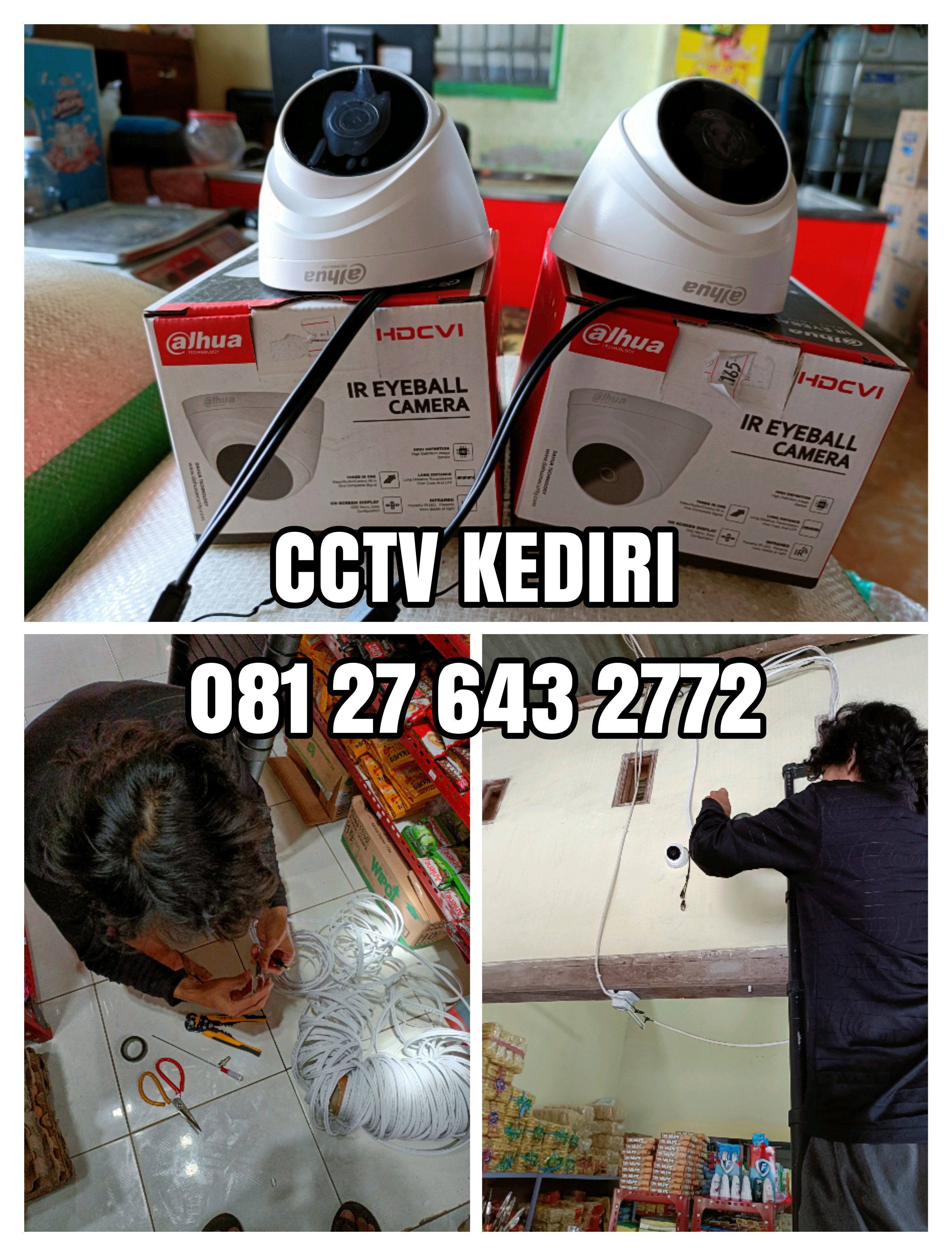 <p>Pemasangan cctv bisa kami lakukan dengan menentukan titik pasang yang sesuai dengan kebutuhan anda. Kami memberikan saran yang terbaik untuk anda agar pemasangan dapat berjalan dengan baik dan lancar.</p>