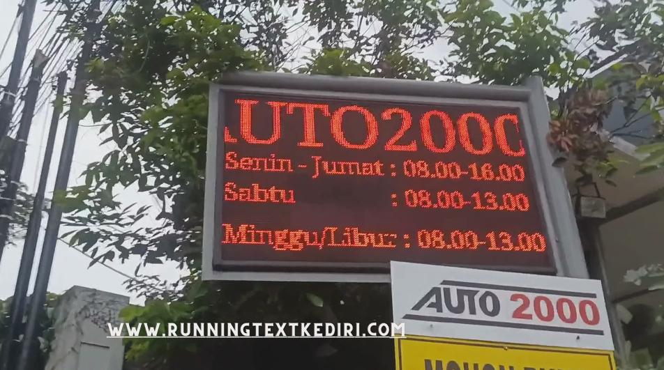 <p>Apa itu pembenahan Running text? Pembenahan Running text adalah proses perbaikan, pembenahan ulang, dan optimalisasi media display LED berjalan agar kembali menampilkan text secara jelas, terang, dan stabil. Pembenahan ini tidak hanya sebatas memperbaiki tampilan huruf yang mati, tetapi juga mencakup pengecekan modul LED, power supply, kontroler, kabel data, serta pengaturan ulang sistem agar pesan dapat berjalan lancar tanpa gangguan.</p>